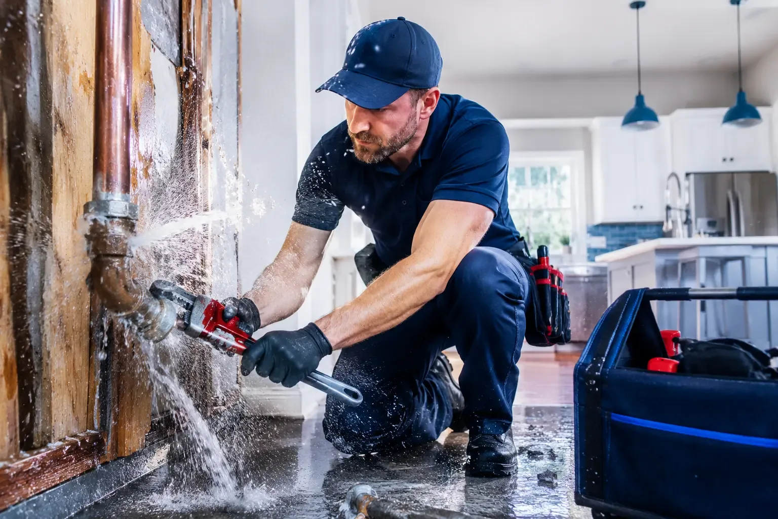 Local emergency pipe repair professionals in Garden Plain, KS